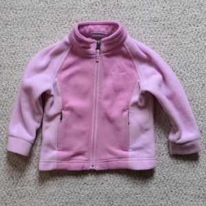Little Girls Pink Columbia Fleece Size 2T